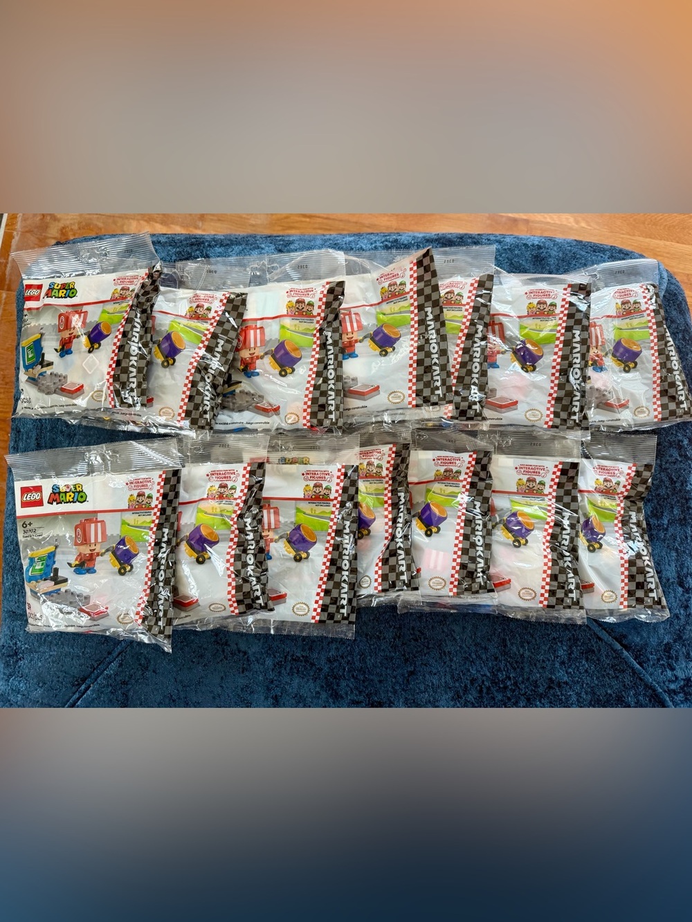 Party Favor Pack — Purple Kart Mini Figures (Set of 14